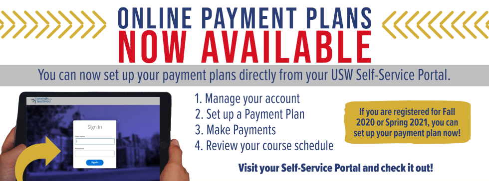 Payment Plan Banner